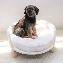 Pet Sofa Bed Dog Cat Kitty Puppy Couch Removable Soft Cushion Chair Seat Lounger - £59.94 GBP