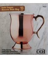 Old Dutch ~ Moscow Mule Mug ~ 16 oz ~ Solid Copper ~ Nickel Lined ~ Lacq... - $30.75 CAD
