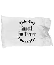Unique Gifts Store Smooth Fox Terrier v2c - Pillow Case - £14.03 GBP