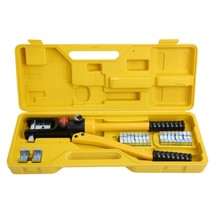 16Ton Hydraulic Wire Battery Cable Lug Terminal Crimper Crimping Tool W/... - $99.99