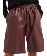 Pants Leather Hot Shorts Short Womens Women Pant Size Wear Mini High Mar... - €96,45 EUR