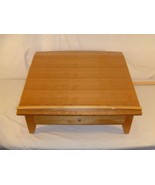 LOCAL PICKUP Mini Writing Desk W/one pull out drawer angled 26 x 23.5 x ... - $22.95