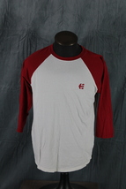 Skateboard Shirt - Etnies Red 3/4 Sleeve - Men's Extra-Large - $45.00