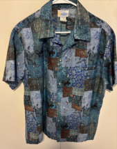 Vintage 1960’s Andrade Resort Hawaiian Shirt Mens Large Loop Collar Rare... - $108.90