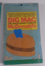 Big Mac The Unauthorized Story Of McDonald&#39;s Paperback Book by Max Boas 1977 - $5.94