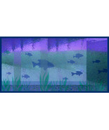 art Painting, original digital art on canvas ,&quot;Under surface&quot;, -René Cas... - $905.57 CAD