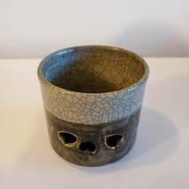 Somayaki Tea Cup, Vintage Somaware, Made in Japan, Planter, Candle Holder