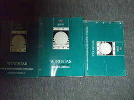 1998 Ford Windstar Mini Van Service Shop Workshop Repair Manual Set Oem W Ewd - £38.33 GBP