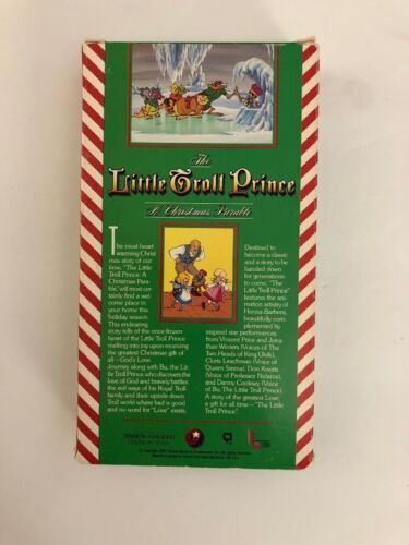 The Little Troll Prince-A Navidad Parable (VHS, 1995) Tested-Rare-Ships N 24Hrs Item image 5