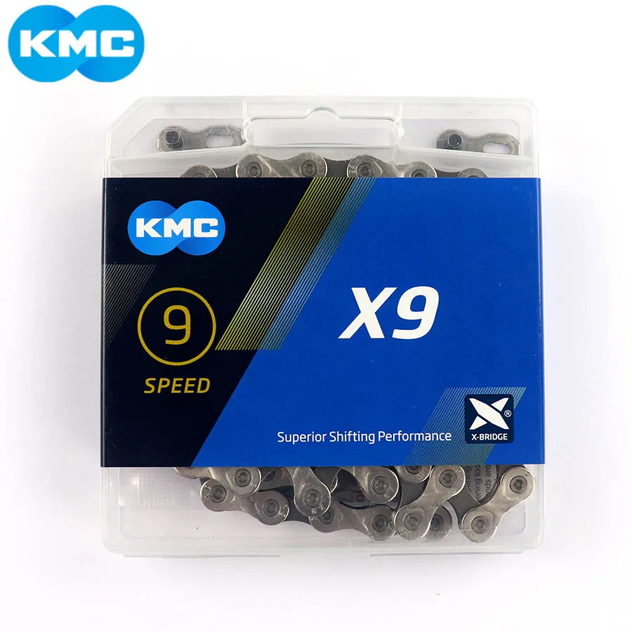 New Original KMC Bike Chain X12 X11EL X11 X10 X9 Bicycle Chain 10 Speed ... - $166.63