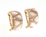 Diamond Women&#39;s Earrings 14kt Rose Gold 399854 - $749.00