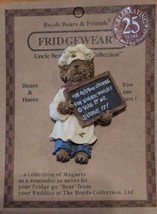 Boyds Bears Vintage Fridgewear Magnet There are 2 Choices For Dinner Resin  - $6.83