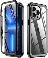 Compatible with iPhone 13 Pro Case, Full-Body Case 6.1inch w Built-in Sc... - $18.93 CAD
