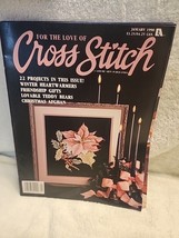 Lot of 4 &quot;For The Love of Cross Stitch&quot; Magazines Vtg 1990s - $444.19 MXN