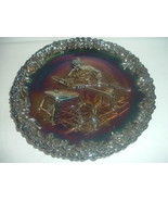 Fenton Carnival Glass 1970 First Issue American Craftsman Glass Maker Plate - $9.99