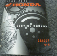 2002 2003 Honda CB900F 919 Service Shop Repair Manual OEM 61MCZ01 - £63.14 GBP