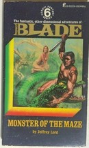 RICHARD BLADE #6 Monster of the Maze by Jeffrey Lord (1973) Pinnacle pb 1st - £11.64 GBP