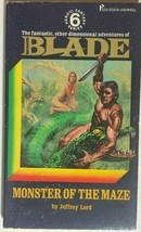 RICHARD BLADE #6 Monster of the Maze by Jeffrey Lord (1973) Pinnacle pb 1st - £11.85 GBP