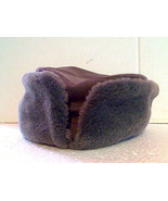 Vintage East German Army Gray Winter Hat NOS Size 54 New - $27.41 CAD