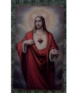 Vintage Christian Paper Card, Jesus Remembrance Eucharistic Mission 1934... - $5.41 CAD