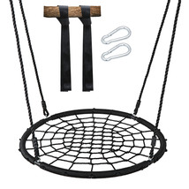 40&quot; Spider Web Tree Net Swing 100% Safe Nylon Rope Max 600 Lbs Ez Setup ... - £51.89 GBP
