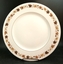 Sango China &#39;Rene&#39; Dinner Plate, Mint Condition, Fall Leaves &amp; Gold Trim  - £12.86 GBP
