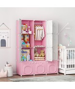 Kids Closet Baby Wardrobe Dresser For Kids Bedroom Nursery Armoire Cloth... - £113.30 GBP