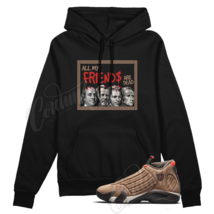 FRIENDS Hoodie for Air J1 14 Winterized Archaeo Brown Chile Red Mocha Shirt - £39.10 GBP