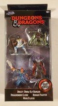 Dungeons and Dragons Jada Toys Nano Metal Figurines Diecast Starter Pack  - £11.59 GBP