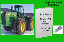John Deere 8560 8760 8960 Tractor Repair Technical Manual See Description - £18.98 GBP