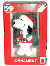 Peanuts Snoopy Santa Claus Bag of Toys Dog Christmas Ornament Snoopy Dol... - $7.87