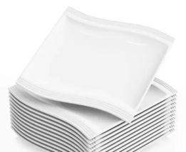 Malacasa 10.25&quot; Series Flora Porcelain Dinner Plates, White (Set Of 6) - £19.89 GBP