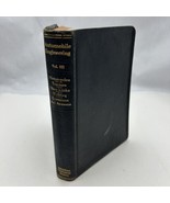 Automobile Engineering Volume III 1923 Imitation Leather - $42.48 CAD
