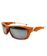 New DENALI Eyewear Burnt Orange &amp; White ELEVATION Sunglasses with Mirror... - $79.15