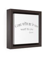 Square Framed Premium Gallery Wrap Canvas &quot;Come with Me&quot; - $741.79 MXN+