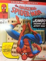 The Amazing Spiderman Jumbo Coloring and Activity Book - £5.49 GBP