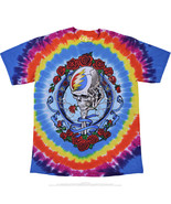 Grateful Dead  Skull Bolt Tie Dye Shirt     3X - $49.22 CAD