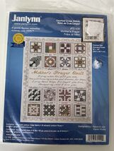 Vintage Janlynn 2001 Counted Cross Stitch  #72-109 Mother's Prayer Sampl... - $19.55