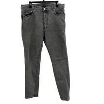 &amp; Denim Light Wash Black Slim Jean Size 34 - £16.72 GBP