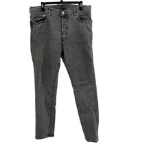 &amp; Denim Light Wash Black Slim Jean Size 34 - £15.80 GBP