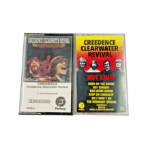 Creedence Clearwater Revival Music Cassette Tape Lot Vintage 1976 - £13.50 GBP