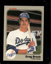 1983 Fleer #203 Greg Brock Nmmt (Rc) Dodgers *X108136 - £4.05 GBP