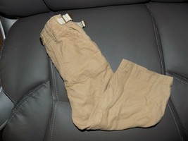 Baby Gap Khaki Cargo Roll-up Bottoms Pants Size 2T Boy&#39;s EUC - £13.05 GBP