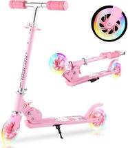 Scooter For Kids Ages 3-12 - Kids Kick Scooters With Led Light Up Wheels... - $64.94