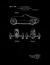 Toy Automobile Patent Print - Black Matte - £6.35 GBP+