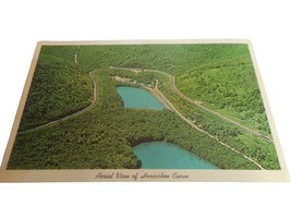 Vintage Aerial view of Horseshoe Curve Altoona PA Postcard unposted Rail... - $126.48 MXN