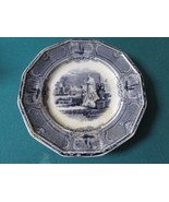 Antique A. Anthony Shaw Pomona Mulberry blue Transfer Plate [BP5] - $1,536.37 MXN