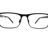 Robert Mitchel Eyeglasses Frames RM8006 BLACK Rectangular Full Rim 56-17... - £46.38 GBP