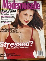 MADEMOISELLE Magazine November 1996 Vintage 90&#39;s Sex Files Stressed? Men  confes - £15.80 GBP