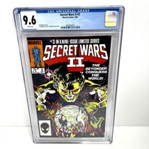 Marvel SECRET WARS II #3 CGC 9.6 White Pages 1st BEYONDER APP 1985 Marve... - £87.71 GBP